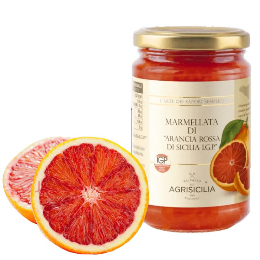 конфитюр из сицилийского красного апельсина igp agrisicilia, 360 гр - agrisicilia 103