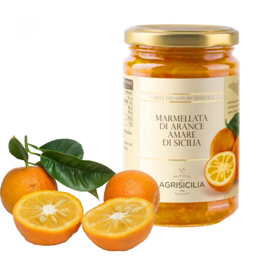 конфитюр из сицилийского горького апельсина agrisicilia, 360 гр - agrisicilia 103