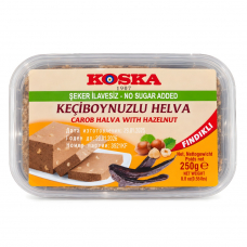 Тахинная (кунжутная) халва без сахара с фундуком Турция Koska, 250г