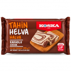 Тахинная (кунжутная) халва с какао Турция Koska, 200г