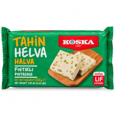 Тахинная (кунжутная) халва с фисташками Турция Koska, 200г