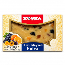 Тахинная (кунжутная) халва летняя с сухофруктами Турция Koska, 200г