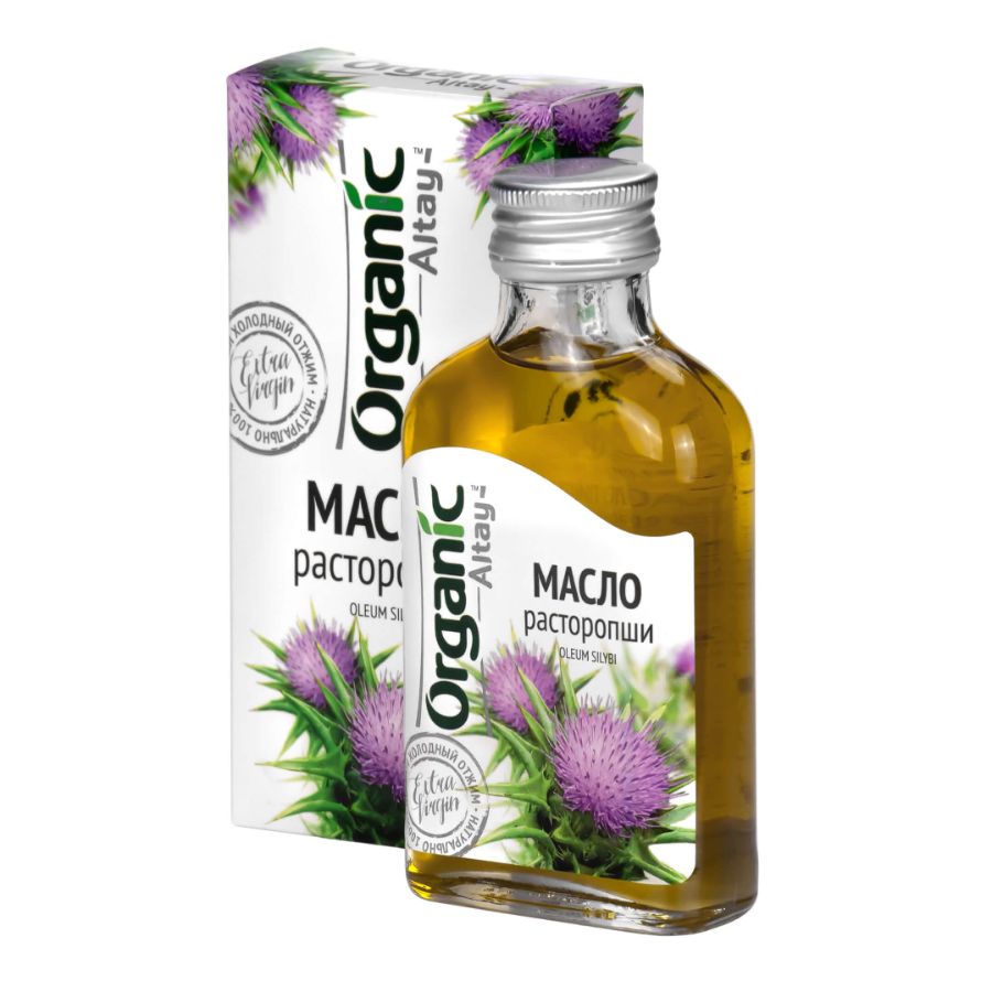 Масло Расторопши сыродавленное Altay Organic, 100 мл