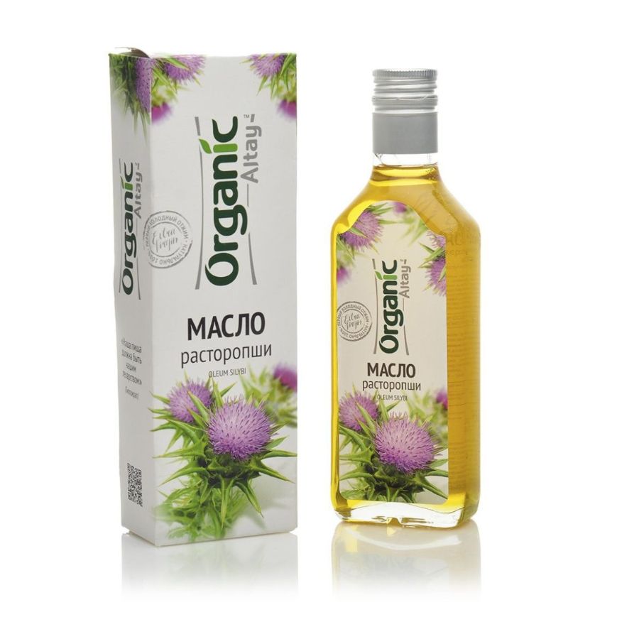 Масло Расторопши сыродавленное Altay Organic, 250 мл