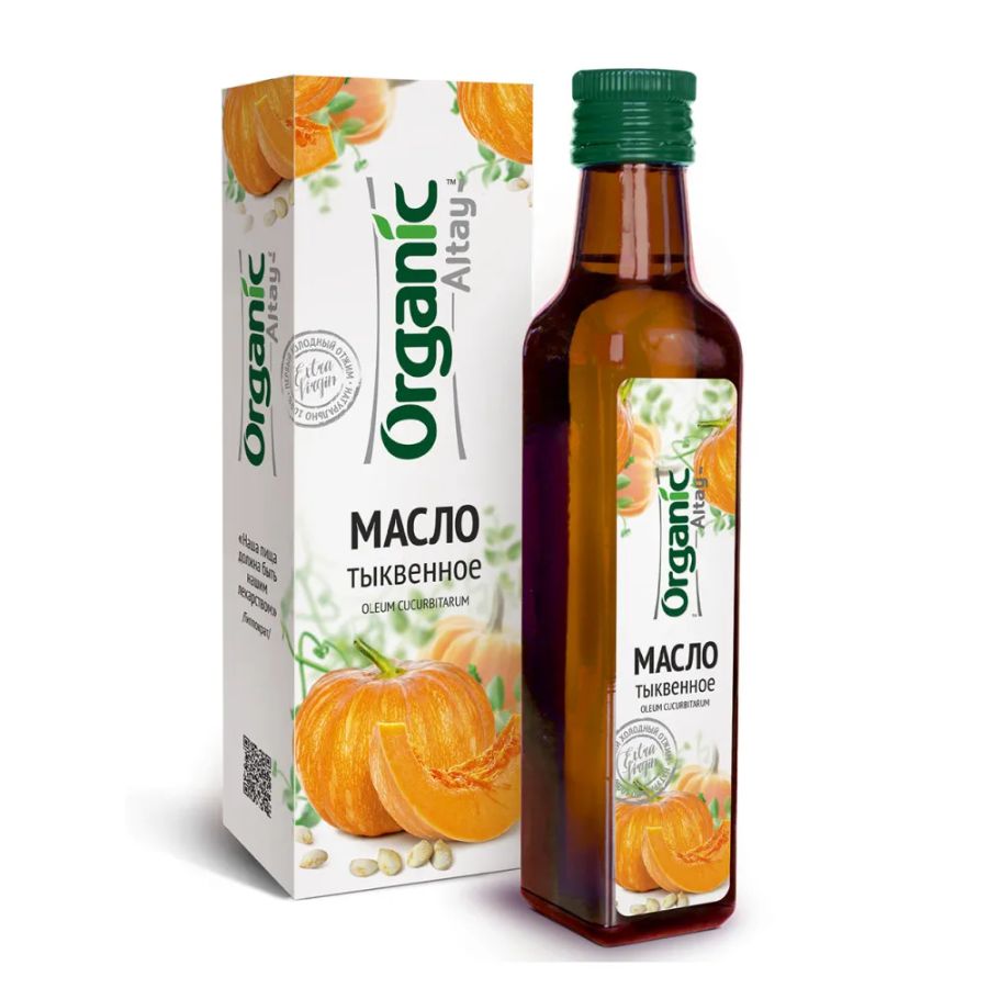 Масло Тыквенное сыродавленное Altay Organic, 250 мл