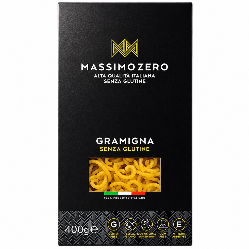 паста фузилли без глютена из кукурузы и риса massimo zero, 400г - massimo zero 78