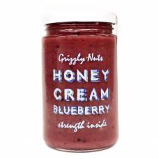 Натуральный крем-мёд с черникой Grizzly Nuts, 470 гр