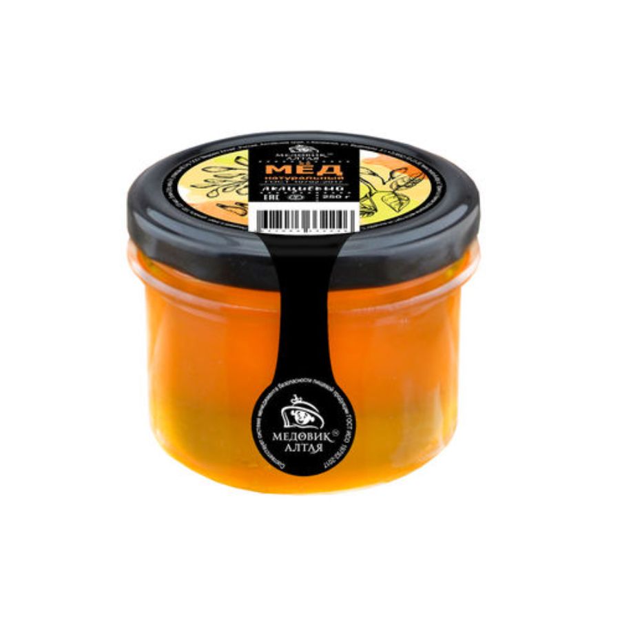 Мёд акациевый натуральный Медовик Алтая, 250 гр