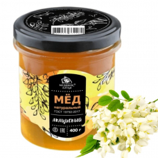 Акациевый мёд натуральный Медовик Алтая, 400 гр