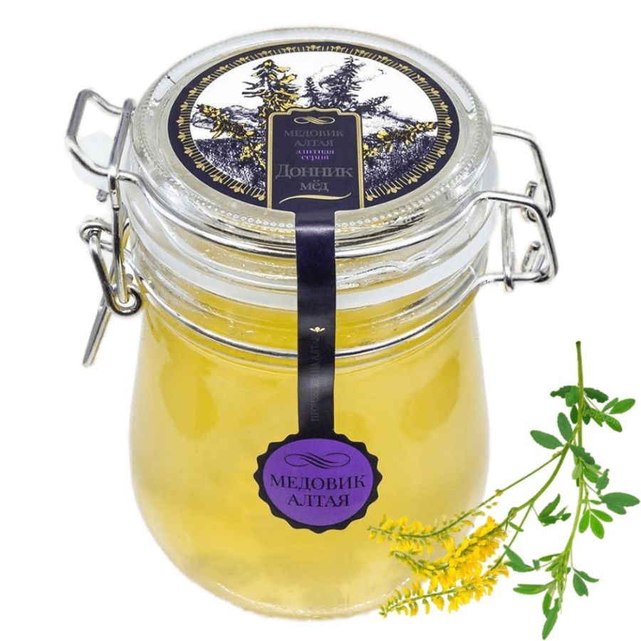 Донниковый мёд натуральный Медовик Алтая, элитная серия, 600 гр