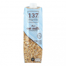 Овсяное молоко без сахара 137 Degrees, растительное молоко, 1000 мл