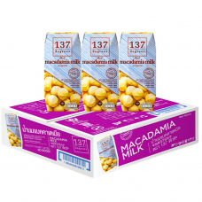 Молоко Макадамии без сахара 137 Degrees, растительное молоко, 36x180 мл