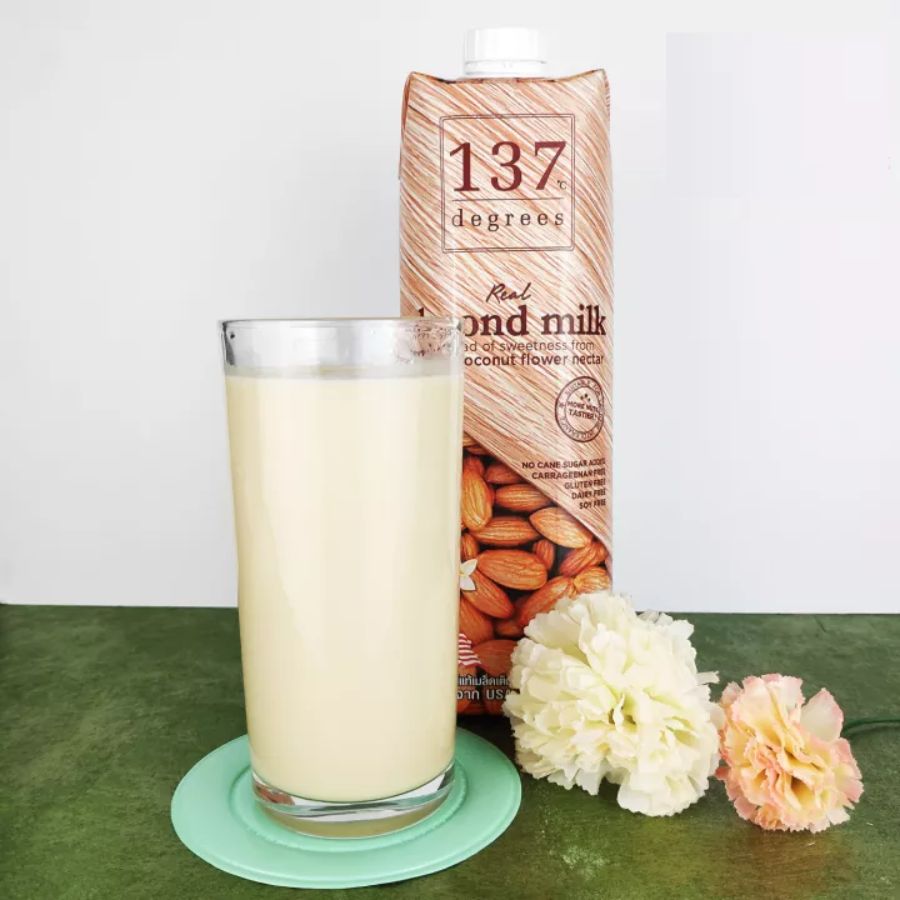 Миндальное молоко с нектаром кокосовых соцветий 137 Degrees, растительное молоко, 1000 мл