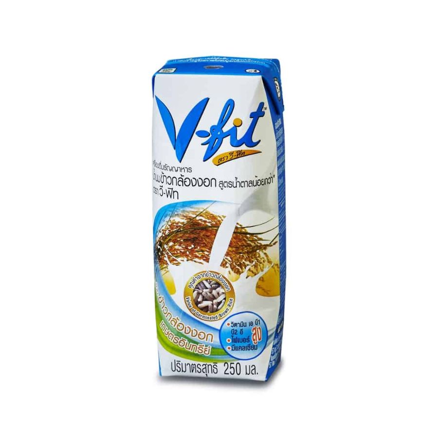 Рисовое молоко из коричневого риса V-FIT, без сахара, 250 мл