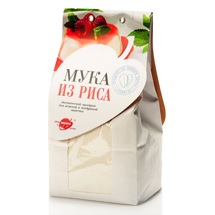 Рисовая мука Образ жизни, 500 гр