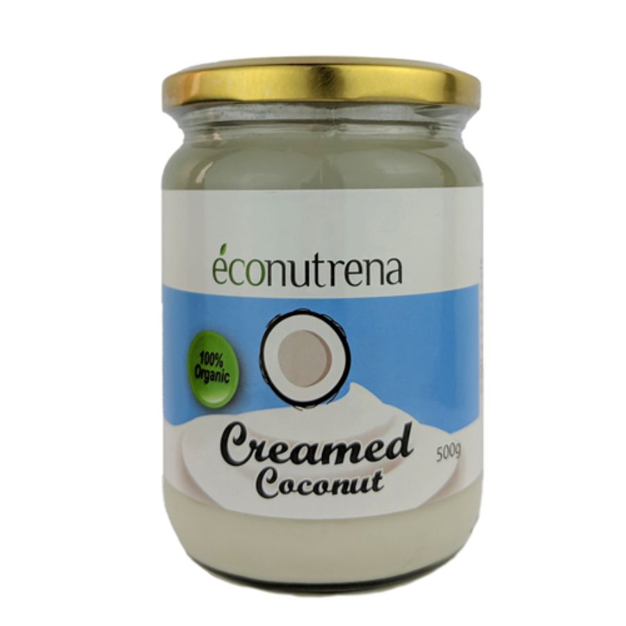 Кокосовый крем Econutrena жирность 68% United Spices 100% органика, 500 мл
