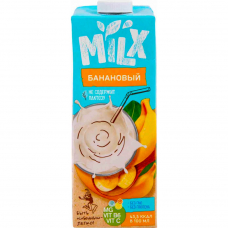 Соевое молоко банановое Milx, 1л