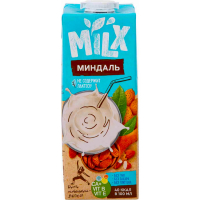 Соевое молоко миндаль Milx, 1л