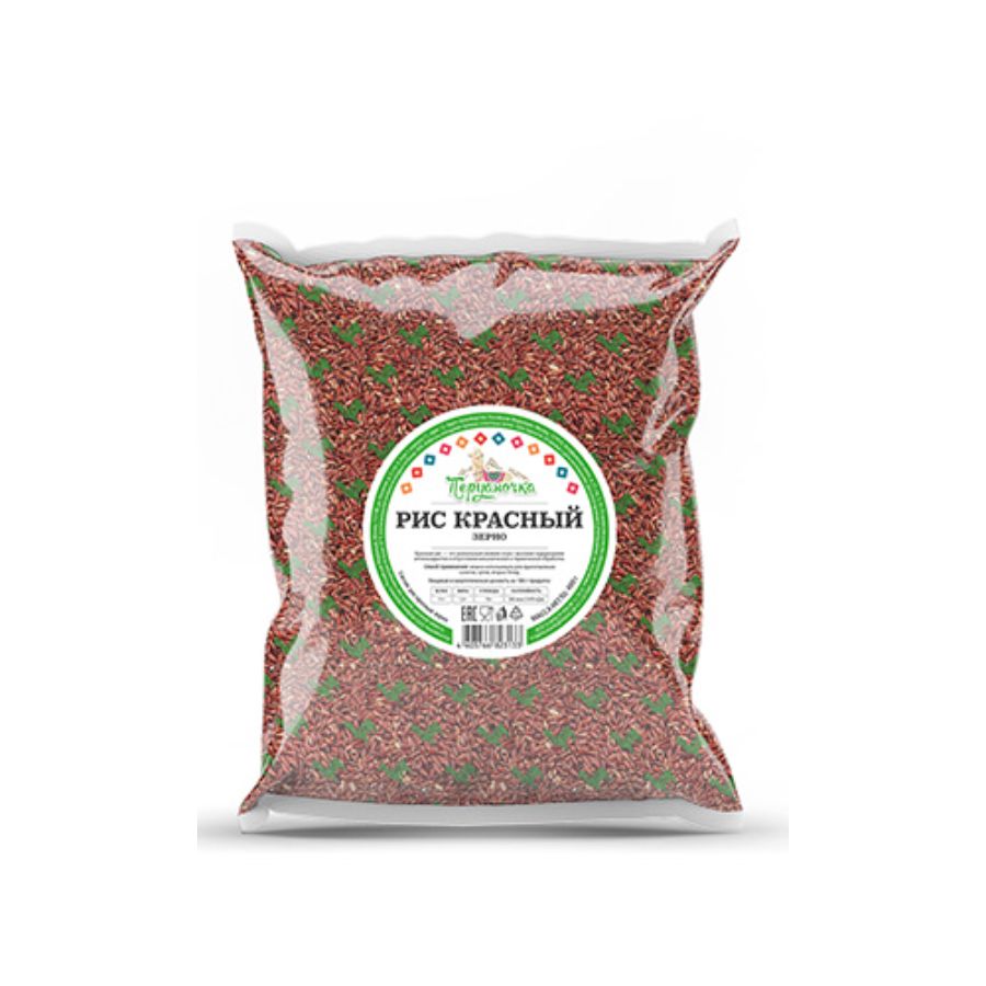 Красный рис Перуаночка, зерно, 1000 гр