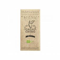 Шоколад Органик Премиум из 50% какао-пасты из необжаренных какао-бобов с Фундуком без глютена Cacao Crudo, 50 гр