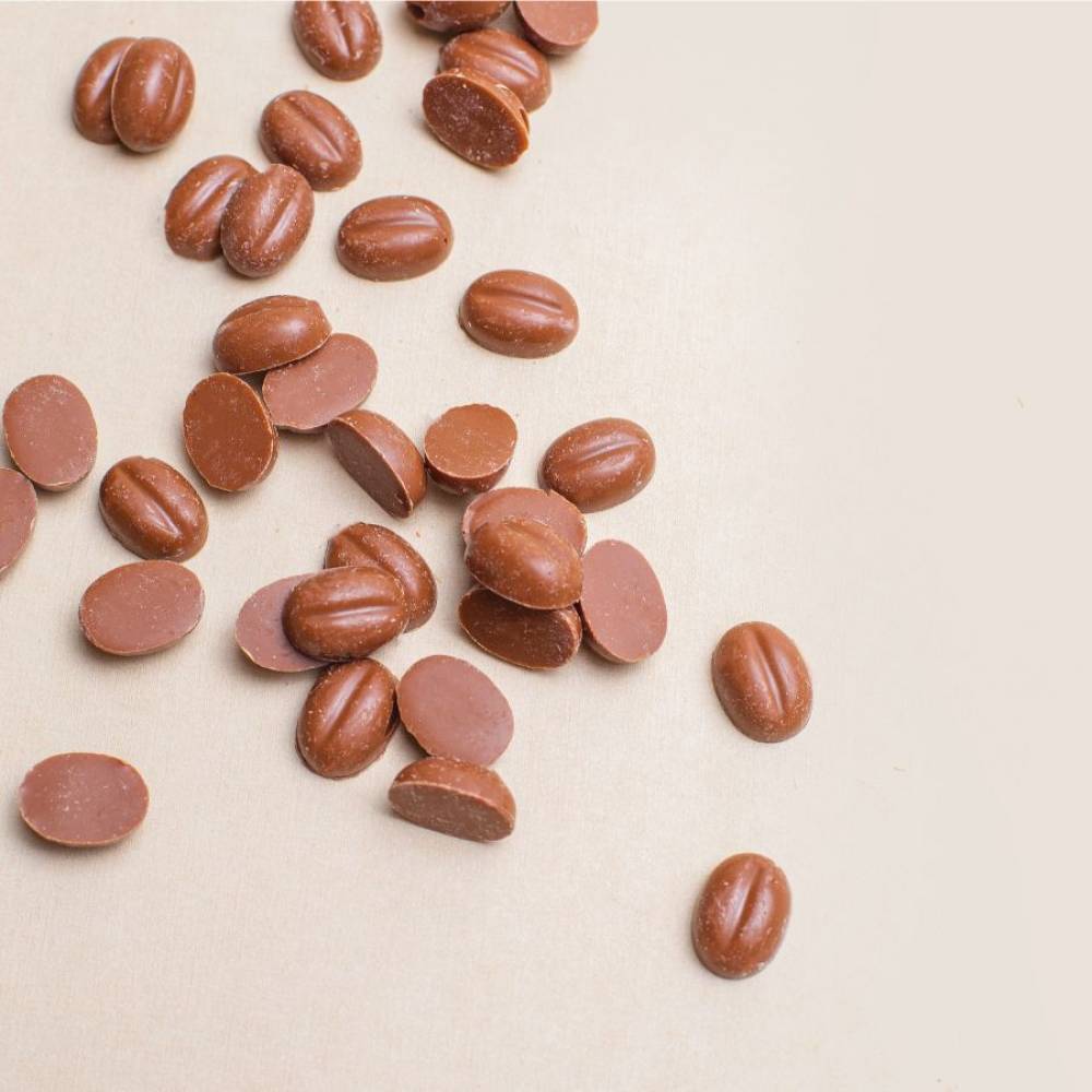 натуральные зерна из шоколада на кешью и зеленой гречке, rawbob, 50 гр - боб 104