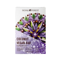 Горький шоколад Royal Forest веганский, 70% Vegan Coconut Bar, 50 гр