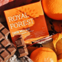 шоколад из кэроба royal forest с апельсином, имбирем, корицей, 75 гр - royal forest 117