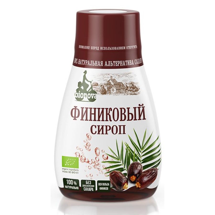 Финиковый сироп, органический Bionova, 230 гр