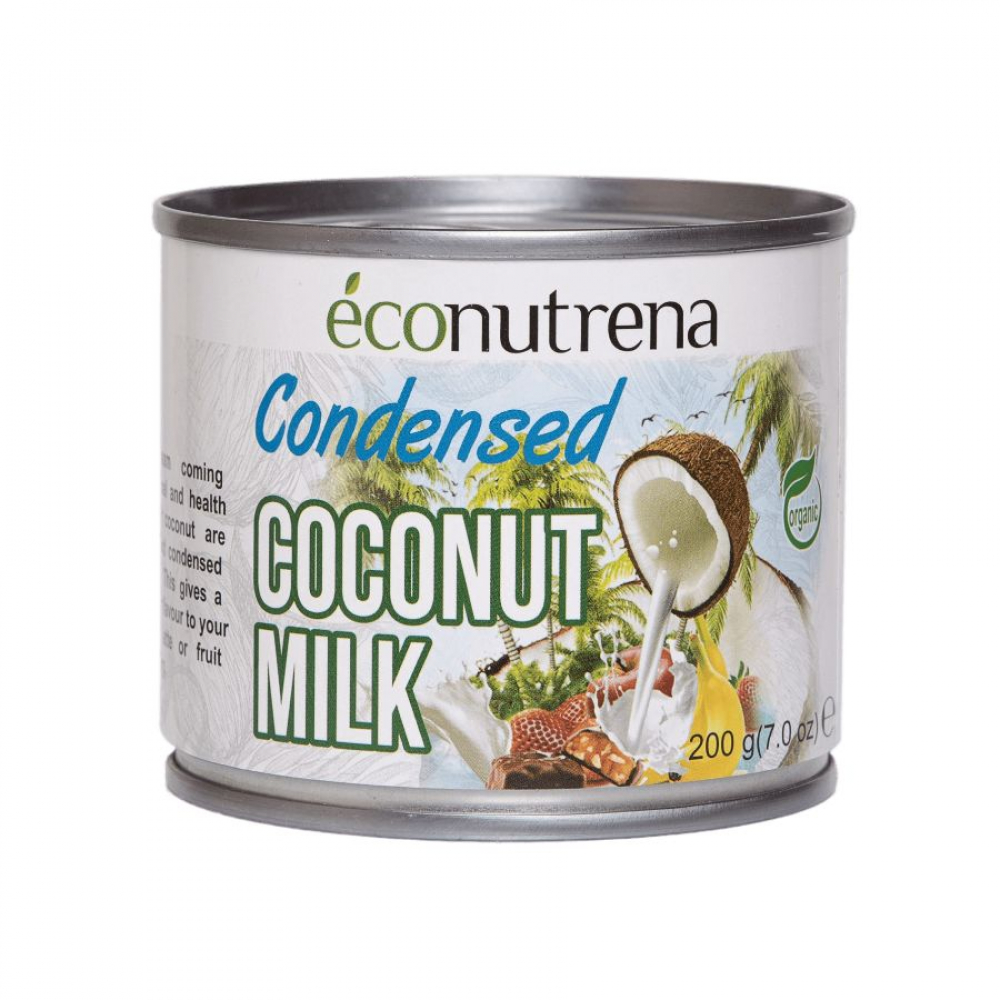 сгущенное молоко кокосовое econutrena, 200 мл - econutrena 103