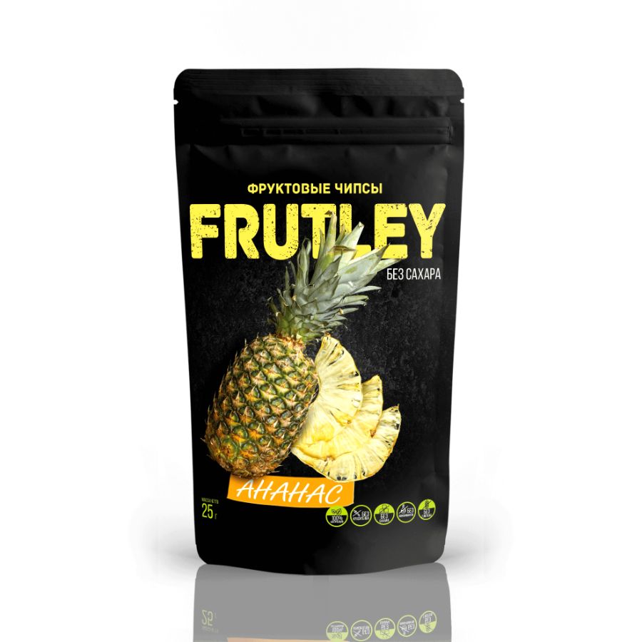 Фруктовые чипсы Ананас Frutley, 25 гр