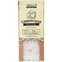 Соль пищевая ЭКО сибирская в кристаллах SIBERECO, 500 гр