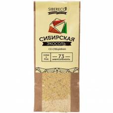 Соль пищевая ЭКО сибирская молотая с зеленью и специями SIBERECO, 500 гр