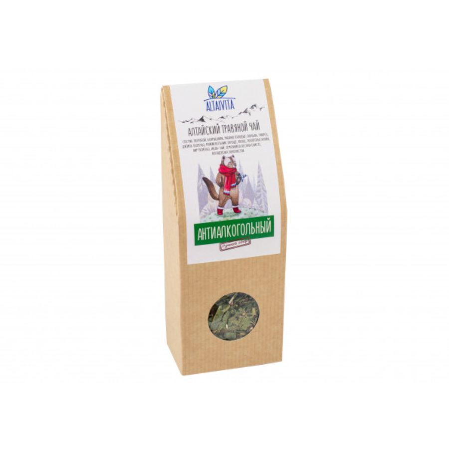 Травяной чай Антиалкогольный Altaivita, алтайский, 70 гр