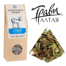 травяной чай горный ручей altaivita, алтайский, 45 гр - алтайвита 119