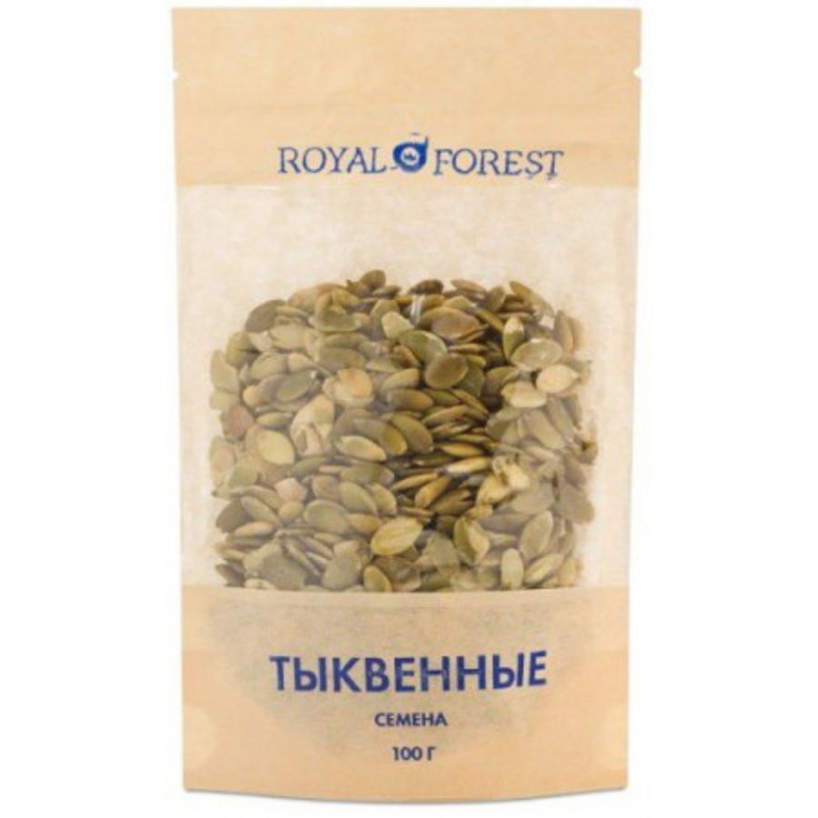 Тыквенные семечки Royal Forest, 100 гр