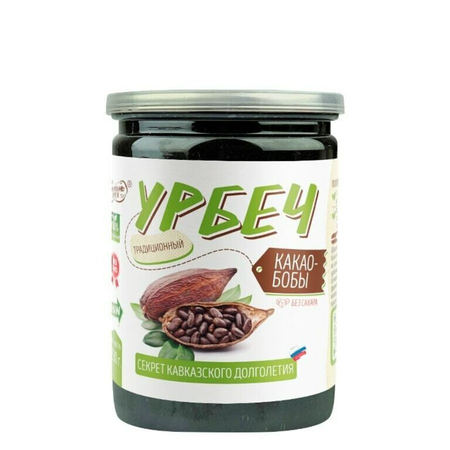 Урбеч из какао-бобов цельных Намажь Орех, 230 гр