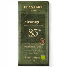 Горький шоколад без глютена 85% Никарагуа Органик Blanxart, 75г