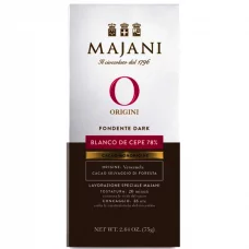 Горький шоколад без глютена 78% Blanco de Cepe Majani, 75г