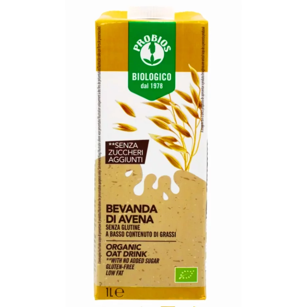 соевое молоко без глютена organic натуральное с протеином probios италия, 1 л - probios 77