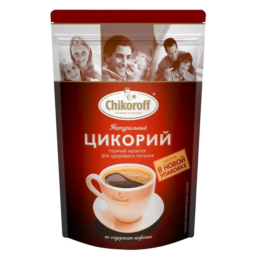 Цикорий растворимый натуральный Чикорофф, 100 гр цикорий растворимый натуральный порошкообразный чикорофф, 110 гр - chikoroff 78