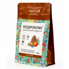 Кедрокофе Диетический на фруктозе SIBERECO, 250 гр