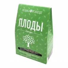 Плоды рожкового дерева Royal Forest, измельченные, 100 гр