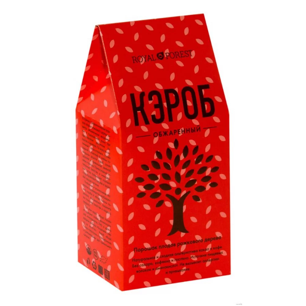 Кэроб обжаренный Royal Forest, 200 гр кэроб необжаренный royal forest, 100 гр - royal forest 93
