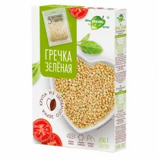 Зелёная гречка в варочных пакетах Образ жизни, 350 гр