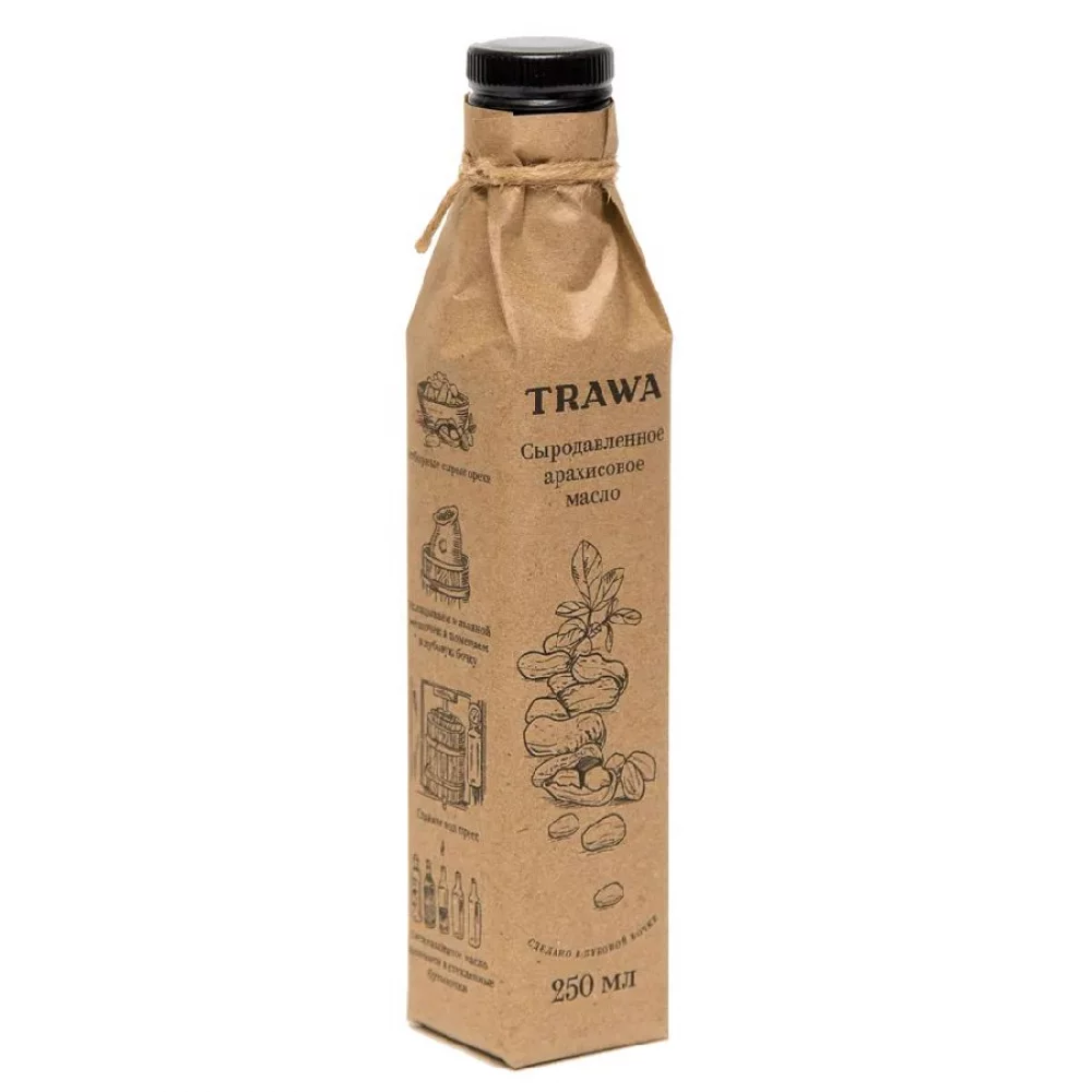 Масло арахисовое сыродавленное TRAWA, 250 мл масло льняное сыродавленное trawa, 250 мл - trawa 89