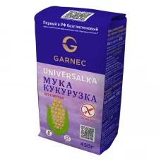 Мука универсальная без глютена Кукурузка Гарнец, 450 гр