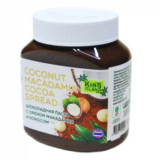Шоколадная паста с орехом макадамия и кокосом King Island, 290 гр