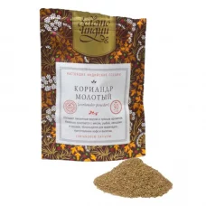 Кориандр молотый (Coriander Seeds Powder), Индийские специи, Золото Индии, 30 гр
