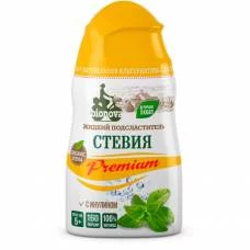 Подсластитель жидкий Стевия Premium Bionova, 80 гр