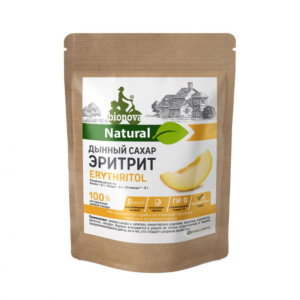 Купить эритрит - эритритол сахарозаменитель по низкой цене в Morganic.ru
